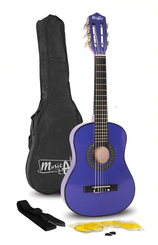 Music alley pink guitar sale