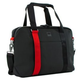 Acme Made AM20111-HT notebook case 38.1 cm (15") Briefcase Black, Red