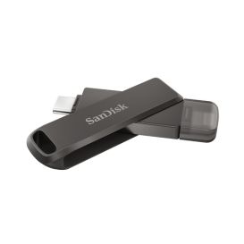 SanDisk iXpand USB flash drive 64 GB USB Type-C / Lightning 3.2 Gen 1 (3.1 Gen 1) Black_Med