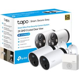 TP-Link Tapo C420S2 Bulb IP security camera Indoor & outdoor 2560 x 1440 pixels Wall