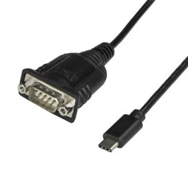 StarTech.com ICUSB232C serial cable Black 0.4 m USB C DB-9_Med