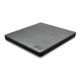 Hitachi-LG Slim Portable DVD-Writer optical disc drive DVDÂ±RW Silver_Med