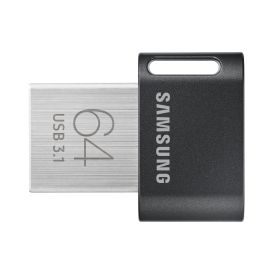 Samsung MUF-64AB USB flash drive 64 GB USB Type-A 3.2 Gen 1 (3.1 Gen 1) Grey, Silver_Med