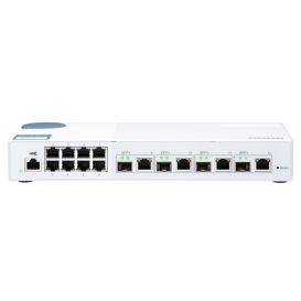 QNAP QSW-M408-4C network switch Managed L2 Gigabit Ethernet (10/100/1000) White_Med
