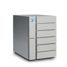 LaCie 6big Thunderbolt 3 disk array 60 TB Desktop Silver_Med