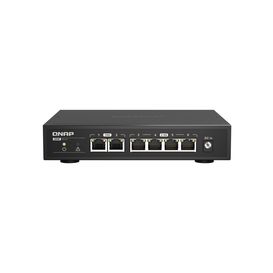 QNAP QSW-2104-2T network switch Unmanaged 2.5G Ethernet (100/1000/2500) Black_Med