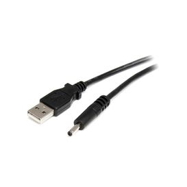 StarTech.com USB2TYPEH2M power cable Black USB A Barrel type H_Med