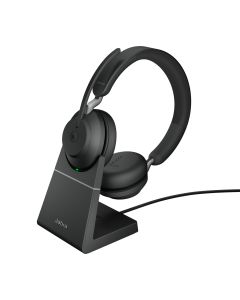 Jabra Evolve2 65, MS Stereo Headset Wireless Head-band Office/Call center USB Type-A Bluetooth_Med