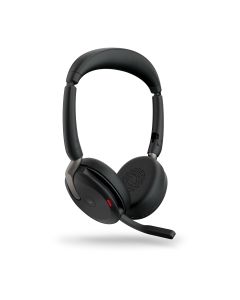 Jabra Evolve2 65 Flex Headset Wired & Wireless Head-band Office/Call center Bluetooth Black