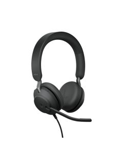 Jabra Evolve2 40 SE Headset Wired Head-band Calls/Music USB Type-C Black