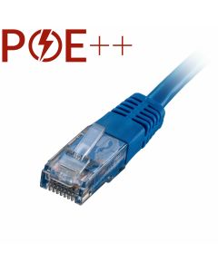 Cablenet 2m Cat6 RJ45 Blue U/UTP PVC 24AWG Flush Moulded Booted Patch Lead