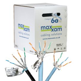 Cablenet Maxxam Cat6a Solid Cable
