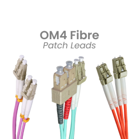 Cablenet OM4 50/125 LSOH Duplex Fibre Optic Patch Leads