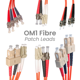 Cablenet OM1 62.5/125 Duplex Fibre Patch Leads