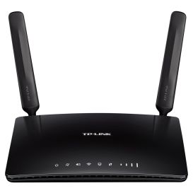 TP-LINK TL-MR6400 wireless router Fast Ethernet Single-band (2.4 GHz) 3G 4G Black_Med