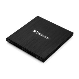 Verbatim External Slimline optical disc drive Blu-Ray RW Black_Med