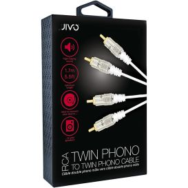 Jivo RCA to RCA 1.7M Cable