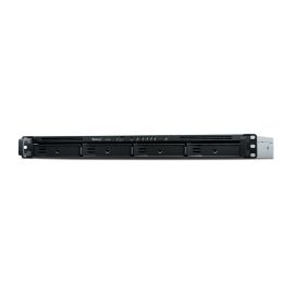 Synology RX418 disk array Rack (1U) Black, Grey_Med