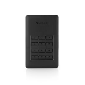 Verbatim Store'n'Go external hard drive 1000 GB Black, Silver_Med