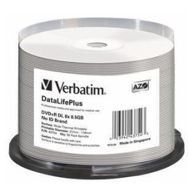 Verbatim DataLifePlus 8.5 GB DVD+R DL 50 pc(s)_Med