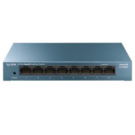TP-LINK LS108G network switch Unmanaged Gigabit Ethernet (10/100/1000) Blue_Med