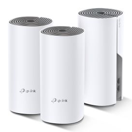 TP-LINK Deco E4 (3-pack) Dual-band (2.4 GHz / 5 GHz) Wi-Fi 5 (802.11ac) White, Grey 2 Internal_Med