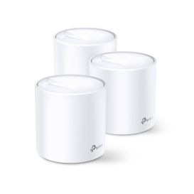 TP-LINK DECO X20 (3-PACK) wireless router Gigabit Ethernet Dual-band (2.4 GHz / 5 GHz) 4G White_Med