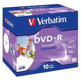 Verbatim 43508 blank DVD 4.7 GB 10 pc(s)_Med