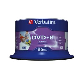 Verbatim DVD+R Wide Inkjet Printable No ID Brand_Med