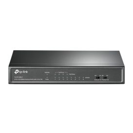 TP-LINK TL-SF1008LP network switch Unmanaged Fast Ethernet (10/100) Power over Ethernet (PoE) Black_Med