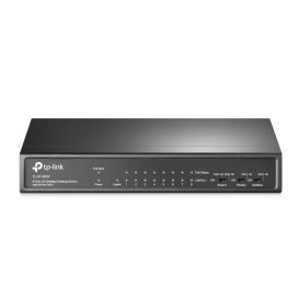 TP-LINK TL-SF1009P network switch Unmanaged Fast Ethernet (10/100) Power over Ethernet (PoE) Black_Med