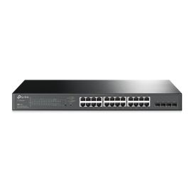 TP-LINK TL-SG2428P network switch Gigabit Ethernet (10/100/1000) Power over Ethernet (PoE) Black_Med
