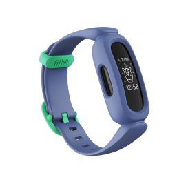 Fitbit Ace 3 PMOLED Wristband activity tracker Blue, Green_Med