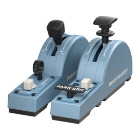 Thrustmaster TCA Quadrant Add-On Airbus Edition Black, Blue Flight Sim PC_Med