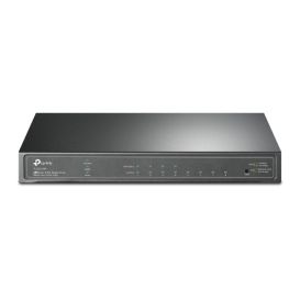 TP-LINK TL-SG2008P network switch Managed Gigabit Ethernet (10/100/1000) Power over Ethernet (PoE) Black_Med