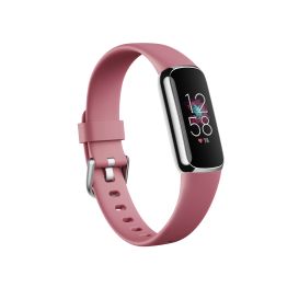 Fitbit Luxe AMOLED Wristband activity tracker Pink, Platinum_Med