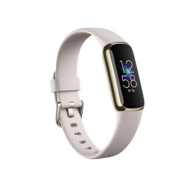 Fitbit Luxe AMOLED Wristband activity tracker Gold, White_Med