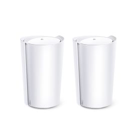 TP-Link DECO X95(2-PACK) mesh wi-fi system Tri-band (2.4 GHz / 5 GHz / 5 GHz) Wi-Fi 6 (802.11ax) White 1 Internal