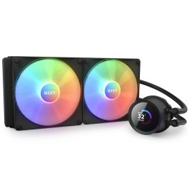 NZXT Kraken 280 RGB Processor All-in-one liquid cooler 14 cm Black 1 pc(s)