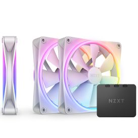 NZXT 3xF120 RGB DUO & RGB White Fans