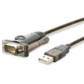 Plugable Technologies PL2303-DB9 serial cable Blue, Silver 0.6 m USB Type-A DB-9
