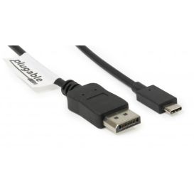 Plugable Technologies USBC-DP video cable adapter USB Type-C Black