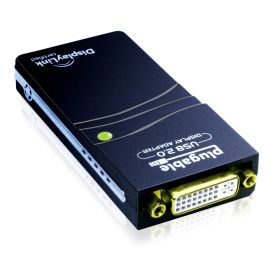 Plugable USB 2.0 to DVI/VGA/HDMI Video Graphics Adapter for Multiple Monitors