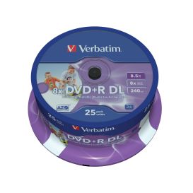 Verbatim 43667 blank DVD 8.5 GB DVD+R DL 25 pc(s)_Med