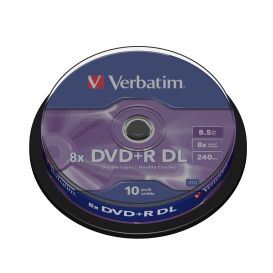 Verbatim 43666 blank DVD 8.5 GB DVD+R DL 10 pc(s)_Med