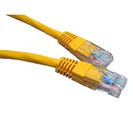 CMS Cables 0.25m Cat6 Patch Cable - Yellow