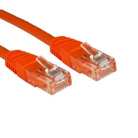 CMS Cables 0.5m Cat6 Patch Cable - Orange