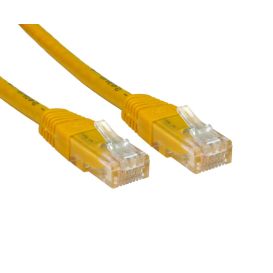 CMS Cables 0.5m Cat6 Patch Cable - Yellow