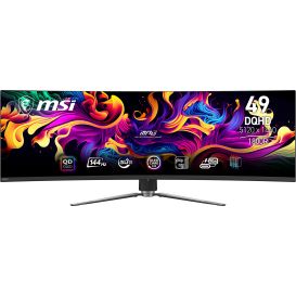 MSI MPG 49 Inch QD-OLED 491CQP Gaming Monitor 5120x1440  Quantum Dot OLED  144Hz