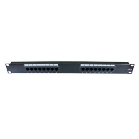 CMS Cables 16 Port Cat6 Patch Panel